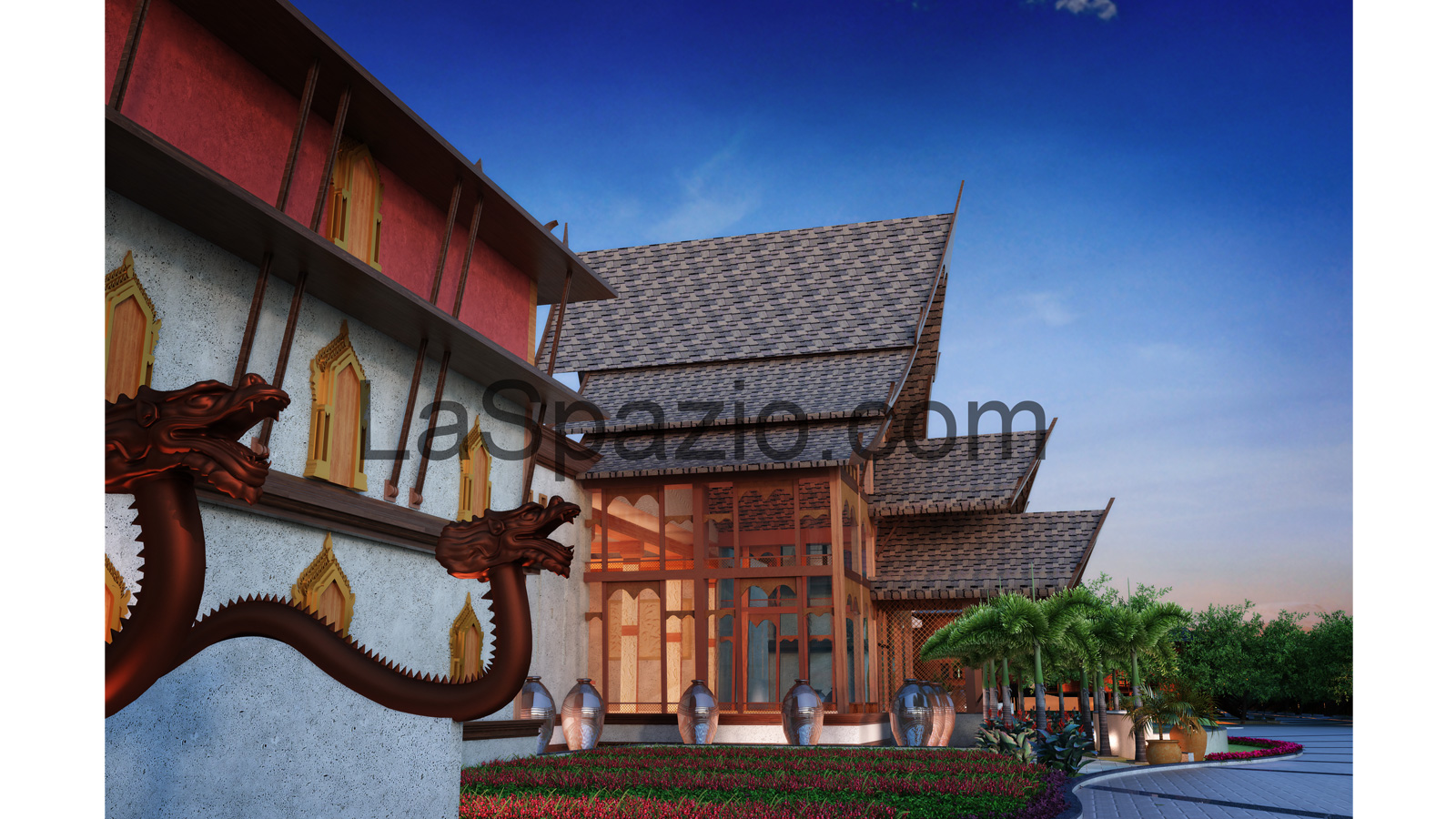 Laspazio Street Landscaping