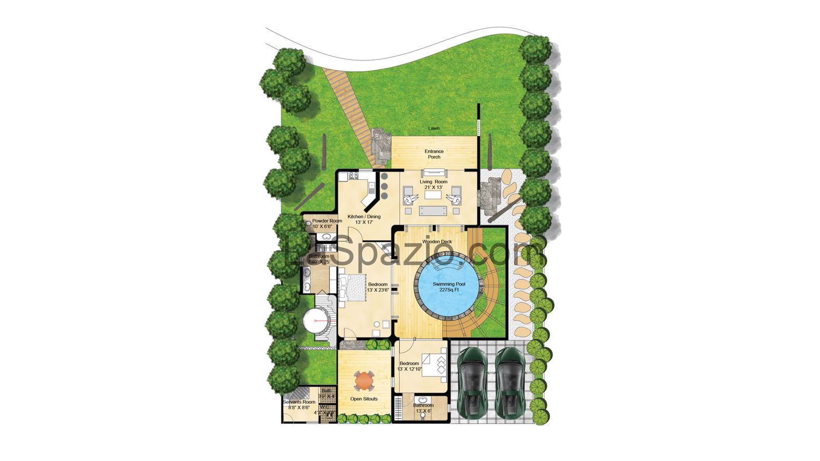 Laspazio Landscape Sit Outs