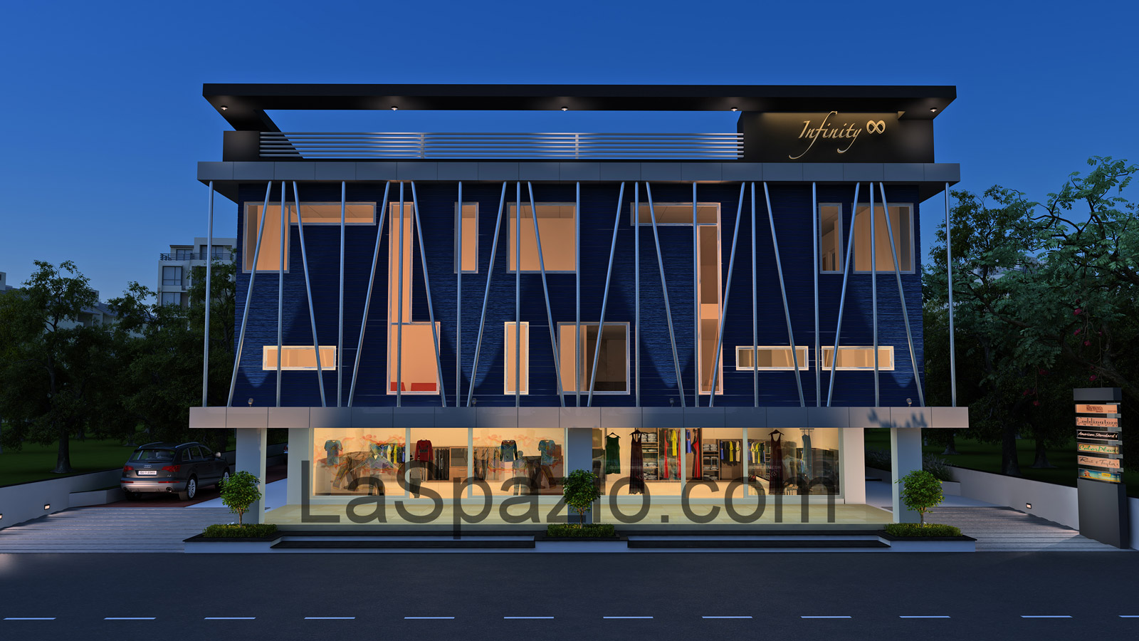 Laspazio Innovative Front Elevation