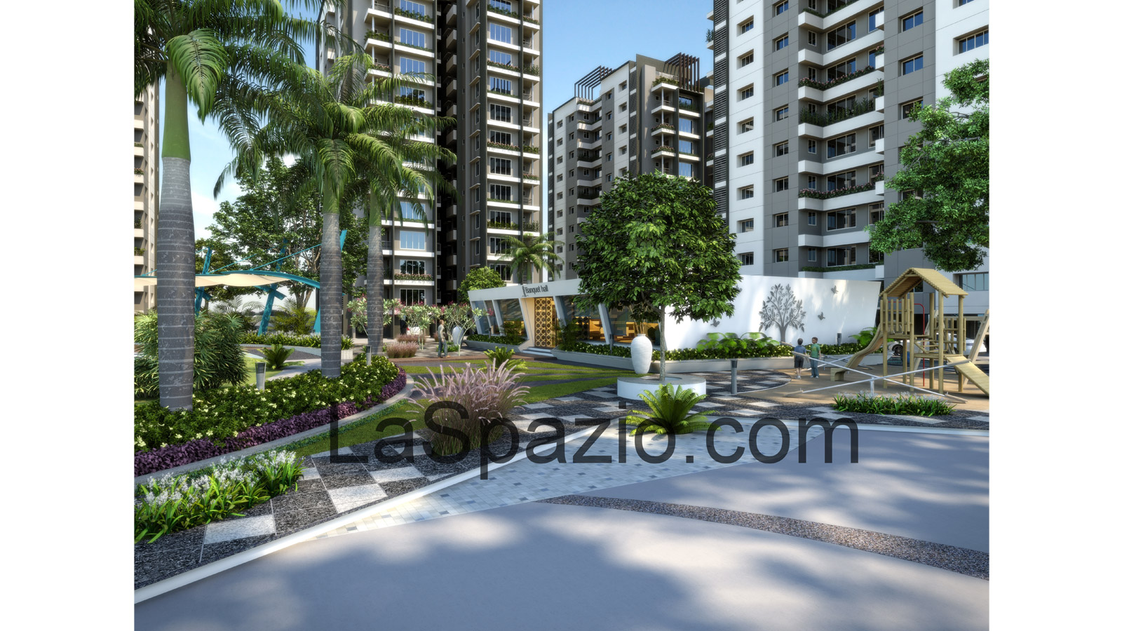 Laspazio Banquet Hall Landscape