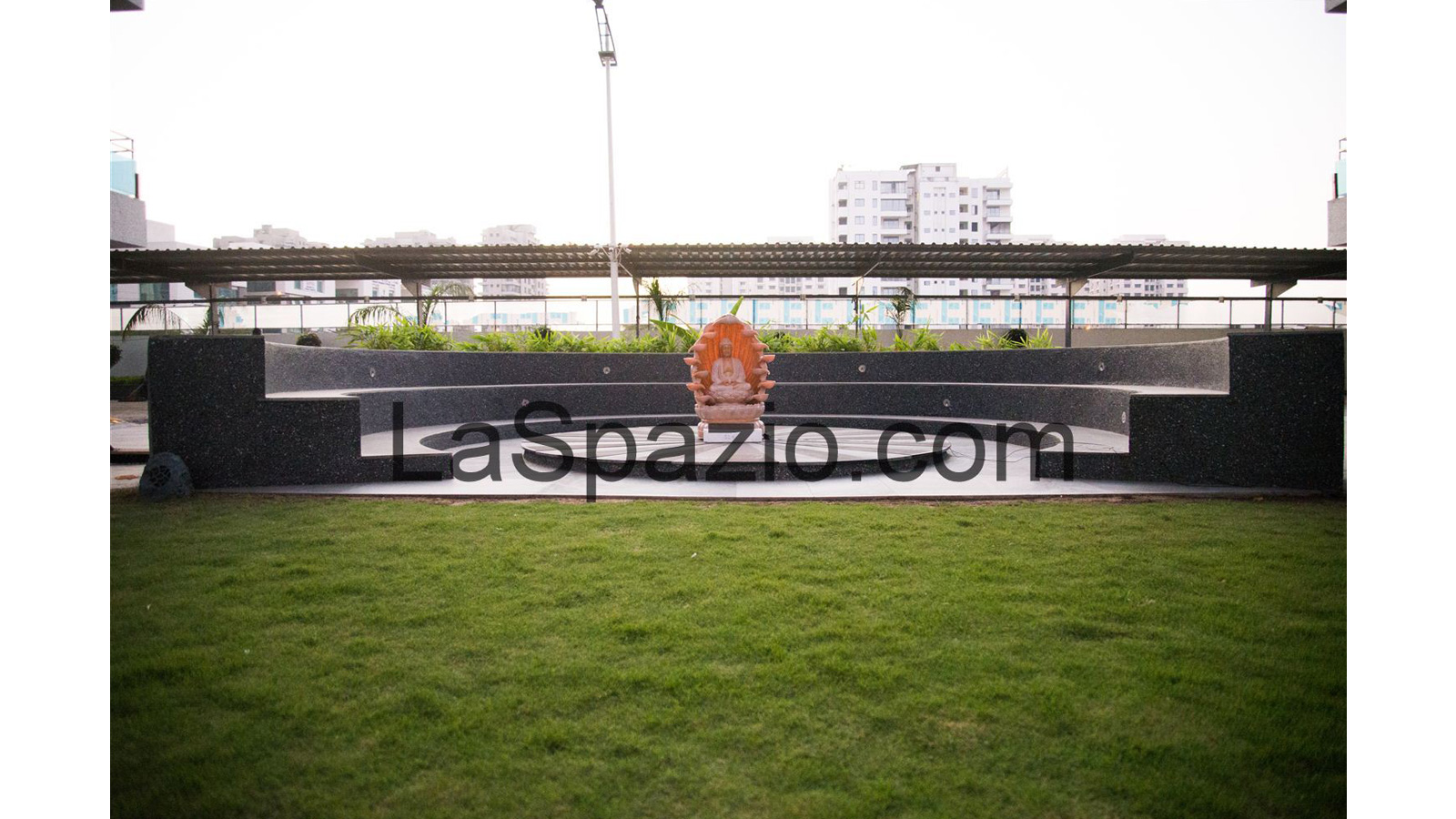 Laspazio Amphitheatre and Landscape